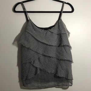 Houndstooth Layered Tank